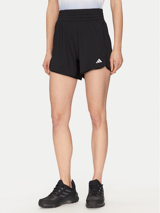 adidas Szorty sportowe Pacer Essentials IQ2576 Czarny Regular Fit