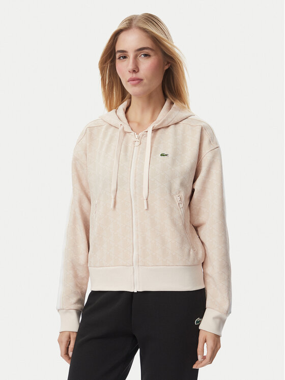 Lacoste Bluza SF7606 Różowy jasny Regular Fit