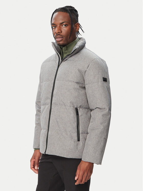 KARL LAGERFELD Kurtka zimowa 505032 564584 Szary Regular Fit