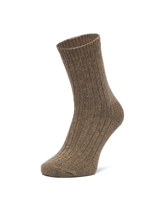 Nine West Skarpety długie CEO_LA_NW_17636_W_AW26 (1-PACK) Brązowy