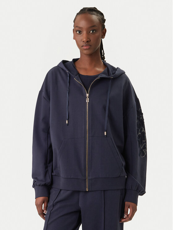 Liu Jo Sport Bluza TA6204 FS090 Granatowy Regular Fit