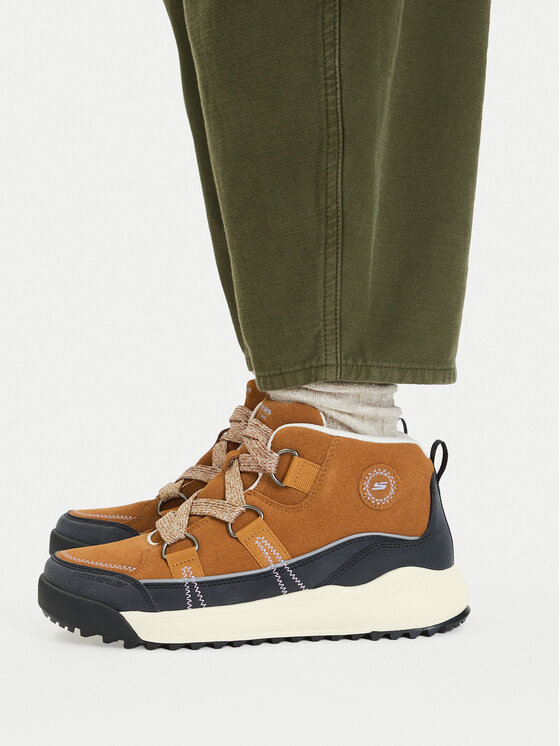 Skechers Trzewiki Yana 180320/WTBK Brązowy