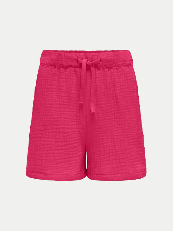 Kids ONLY Szorty materiałowe Thyra 15293680 Różowy Regular Fit