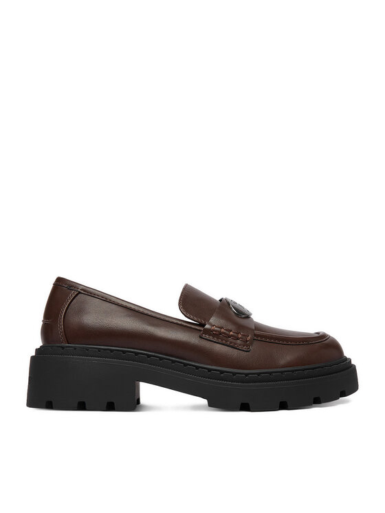 Guess Jeans Loafersy CEO-WS5389S-4 Brązowy