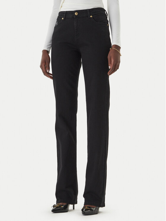 Versace Jeans Couture Jeansy 80HAB581 CDW00 Czarny Slim Fit