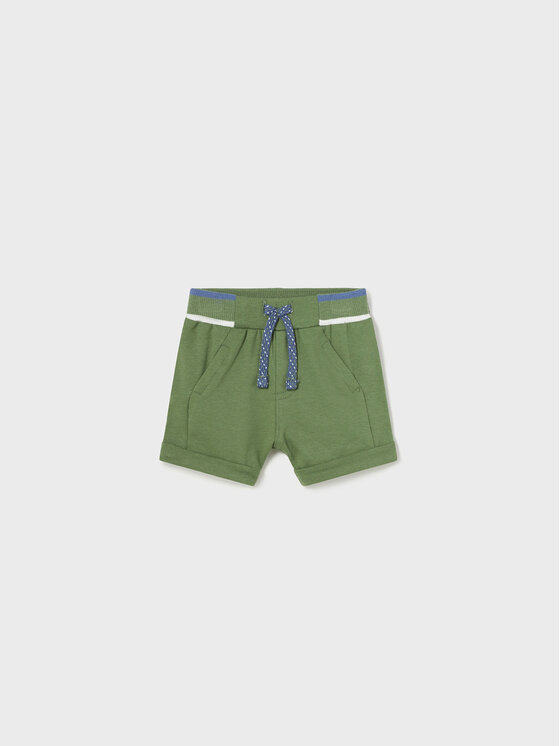 Mayoral Szorty sportowe 1259 Zielony Regular Fit