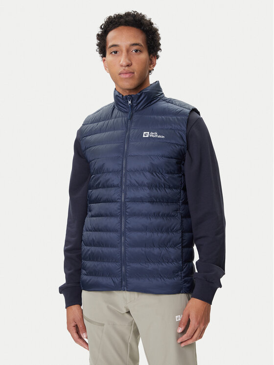 Jack Wolfskin Kamizelka Pilvi 1207711 Granatowy Regular Fit