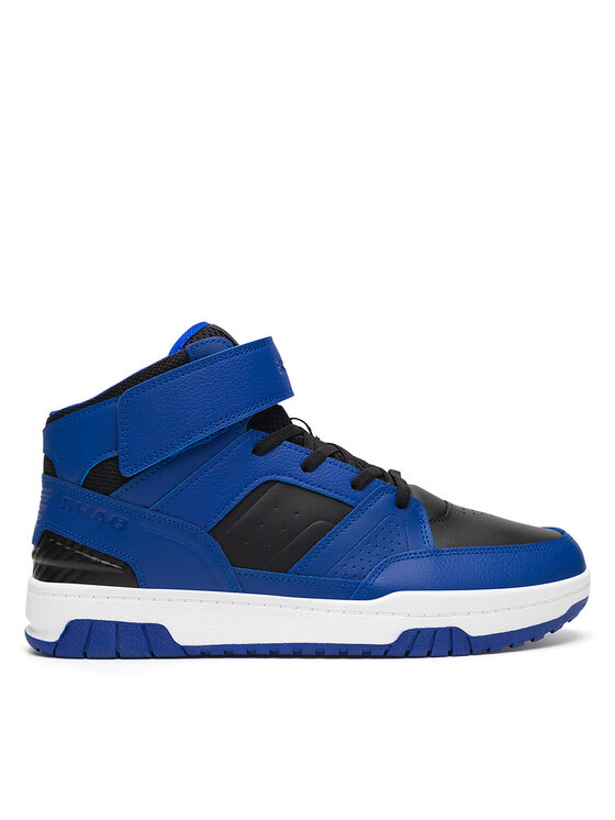 SHAQ Buty do koszykówki BREAKER MID AQ95013Y-DB Niebieski
