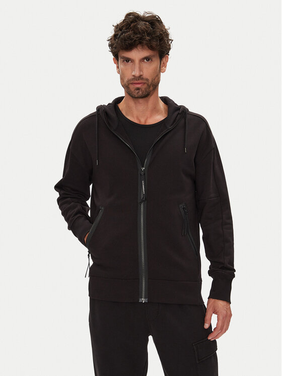 C.P. Company Bluza RCCMSS715A005086W Czarny Regular Fit