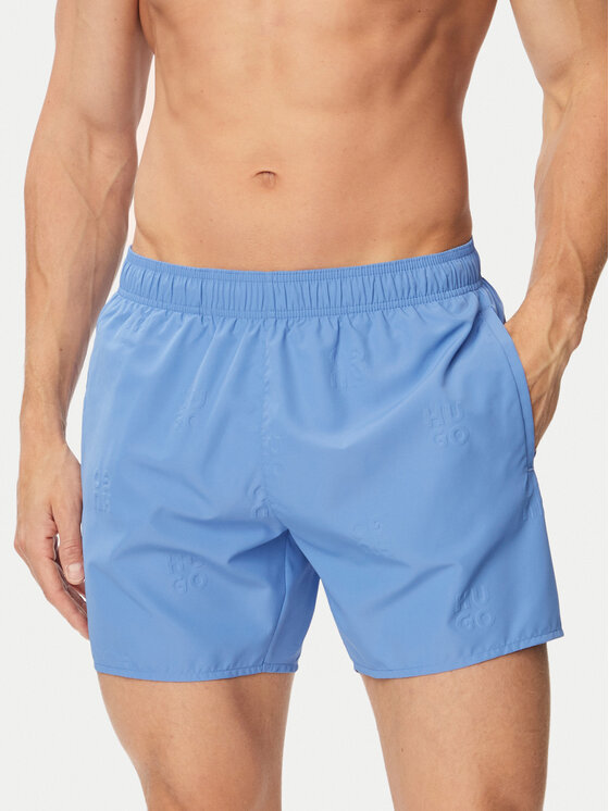 HUGO Szorty kąpielowe Tonal 50561222 Niebieski Regular Fit