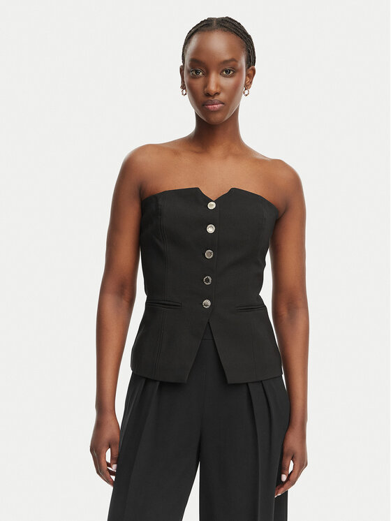 Morgan Top 251-CLODI.F Czarny Regular Fit