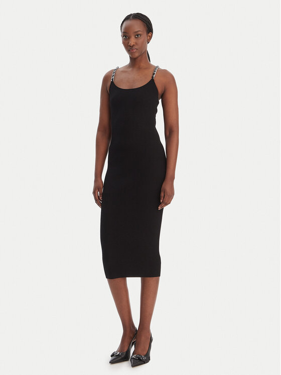 MICHAEL Michael Kors Sukienka koktajlowa MR683BQ33D Czarny Slim Fit
