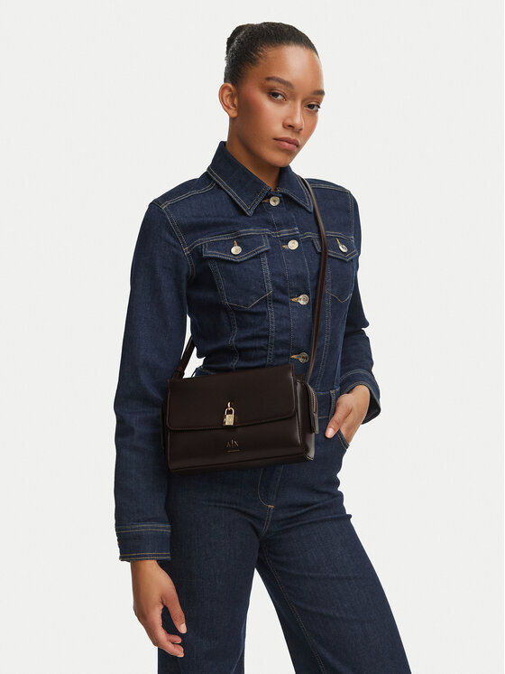 Armani Exchange Torebka XW003056 AF28605 U6032 Brązowy ciemny