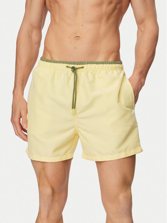 Ysabel Mora Szorty kąpielowe 90417 Żółty jasny Regular Fit