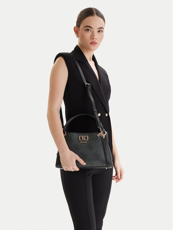 Guess Torebka Karnilla Logo HWOS99 01060 Czarny