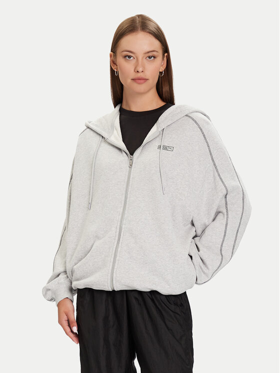 Puma Bluza PUMA X ROSÉ T7 633801 10 Szary Oversize
