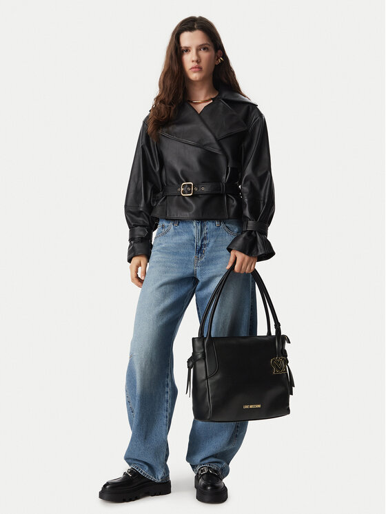 LOVE MOSCHINO Torebka JC4056PP1PLL0000 Czarny