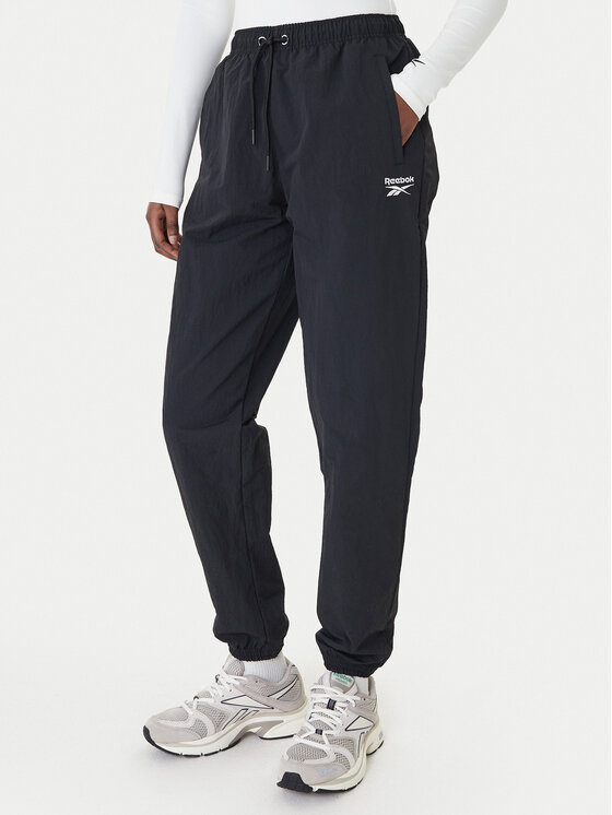 Reebok Spodnie dresowe Galina RK25518CCW Czarny Relaxed Fit