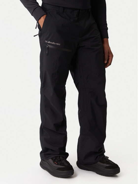 Quiksilver Spodnie snowboardowe Forever Stretch EQYTP03238 Czarny Modern Fit