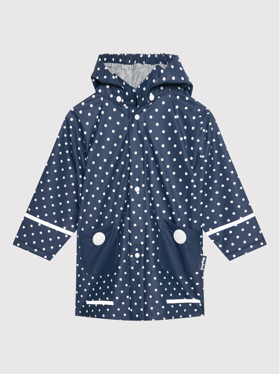 Playshoes Kurtka przeciwdeszczowa 408566 M Granatowy Regular Fit