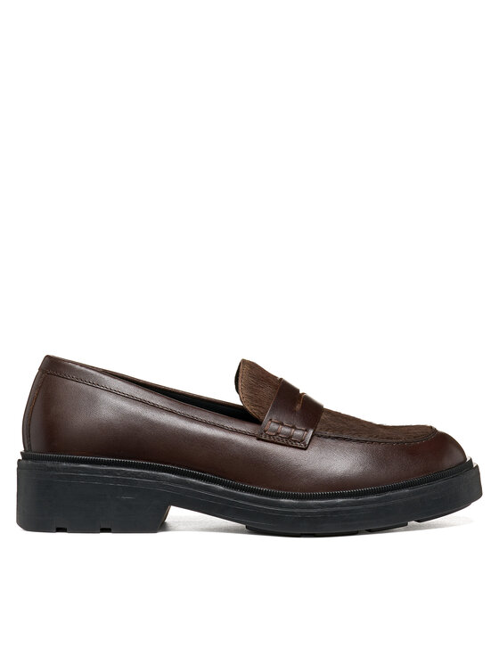 Geox Loafersy D Swelen D665GK 043QS C0013 Brązowy