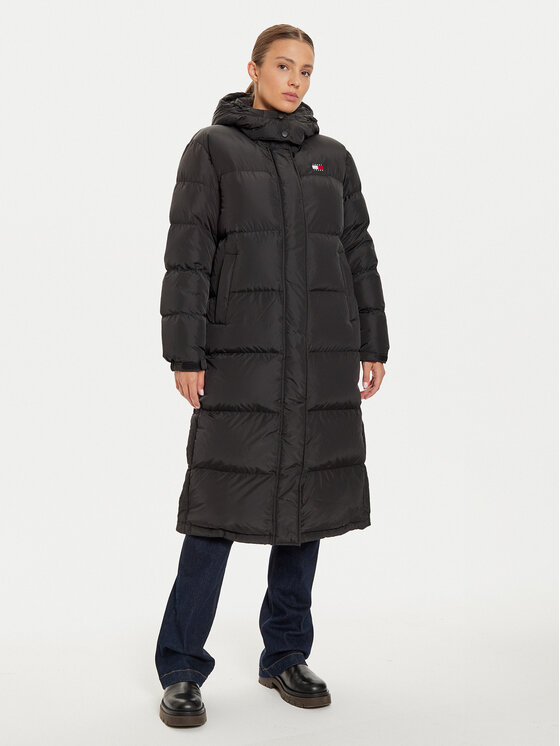 Tommy Jeans Kurtka puchowa Alaska DW0DW18860 Czarny Regular Fit