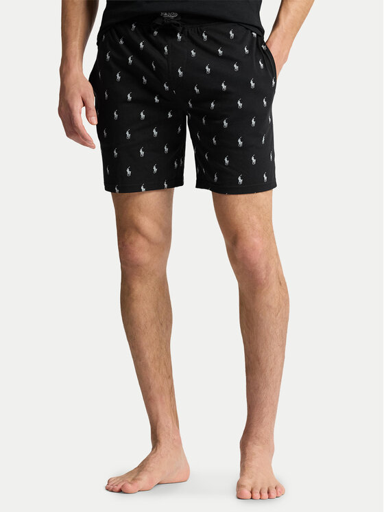 Polo Ralph Lauren Szorty piżamowe 714965505003 Czarny Slim Fit