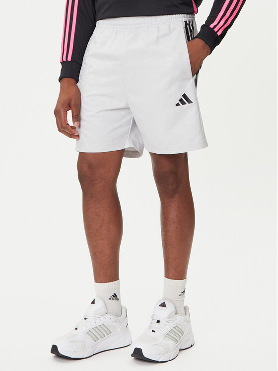 adidas Szorty sportowe Common Goal JW0239 Szary Regular Fit