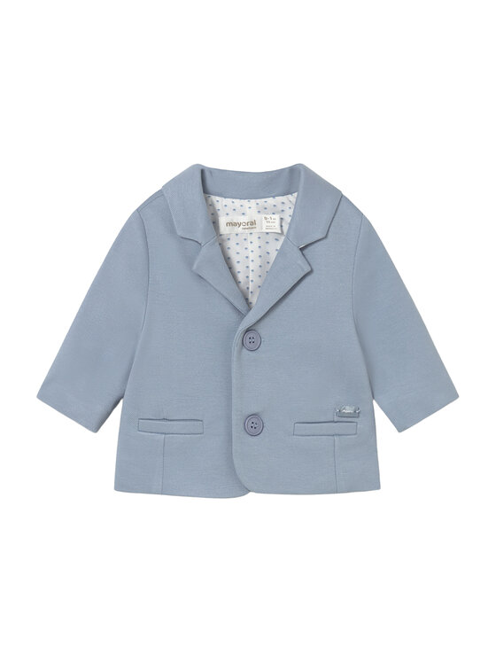 Mayoral Marynarka 1482 Błękitny Regular Fit