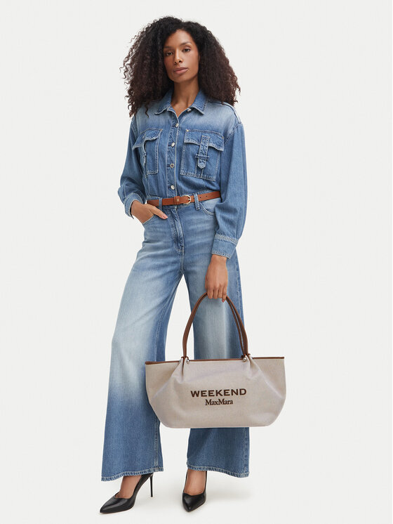 Weekend Max Mara Torebka Getto 2625516115 Brązowy