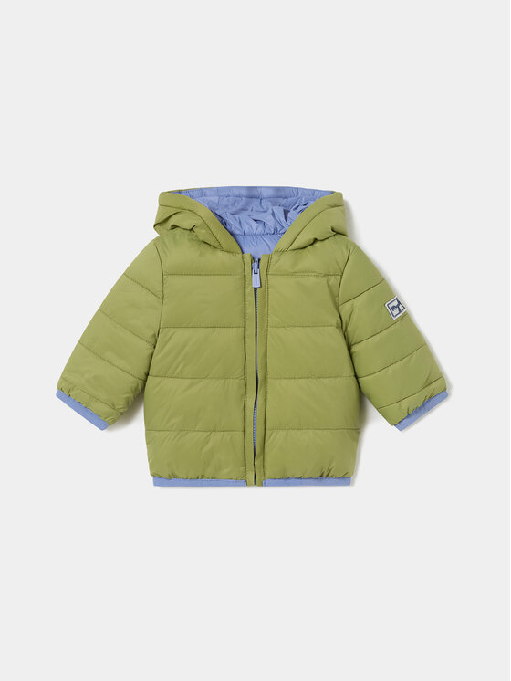 Mayoral Kurtka przejściowa 2.411 Zielony Regular Fit