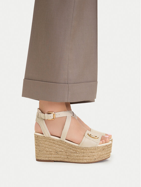 Liu Jo Espadryle Bali 01 SA6083 P0102 Kremowy