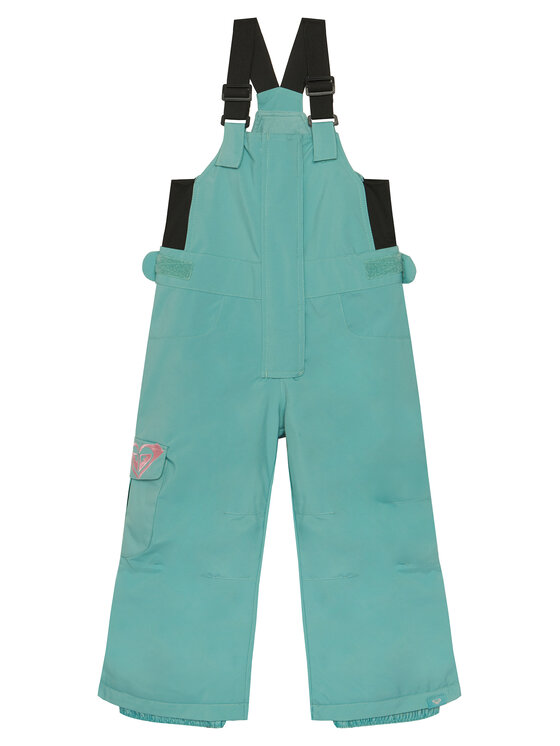 Roxy Spodnie narciarskie Lola ERLTP03012 Zielony Regular Fit