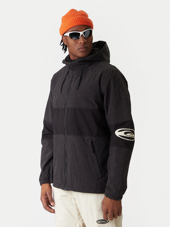 Quiksilver Kurtka snowboardowa Hight In The Hood JK EQYTJ03517 Czarny Relaxed Fit
