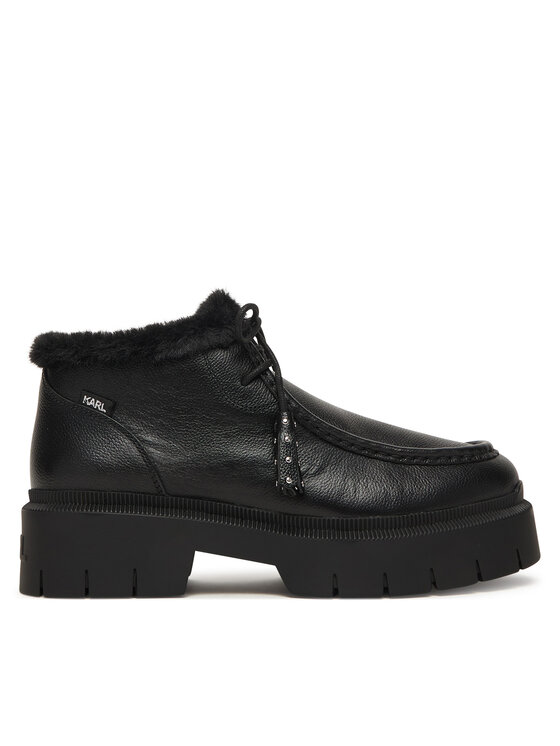 KARL LAGERFELD Trzewiki Keena KL45131L Czarny