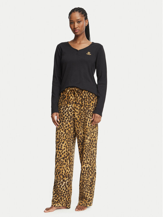 LAUREN RALPH LAUREN Piżama ILN72552F Kolorowy Relaxed Fit