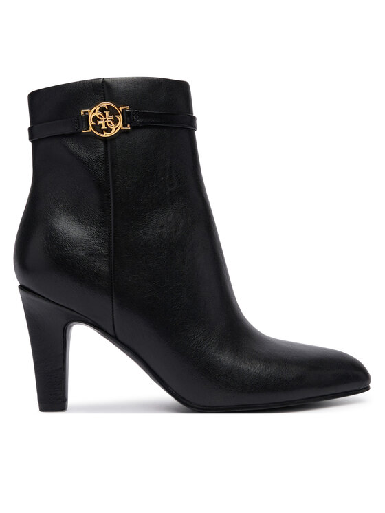 Guess Botki FLFOTI LEA10 Czarny