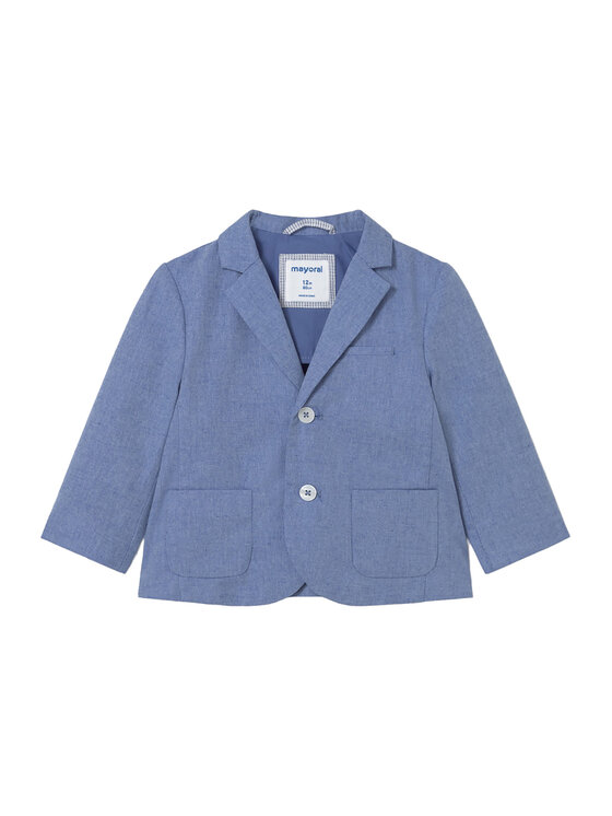 Mayoral Marynarka 1404 Niebieski Regular Fit