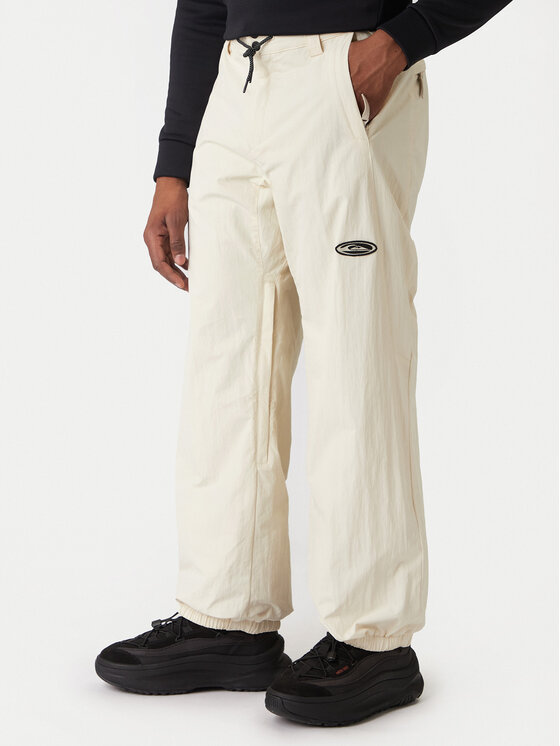Quiksilver Spodnie snowboardowe Snow Down EQYTP03233 Écru Relaxed Fit