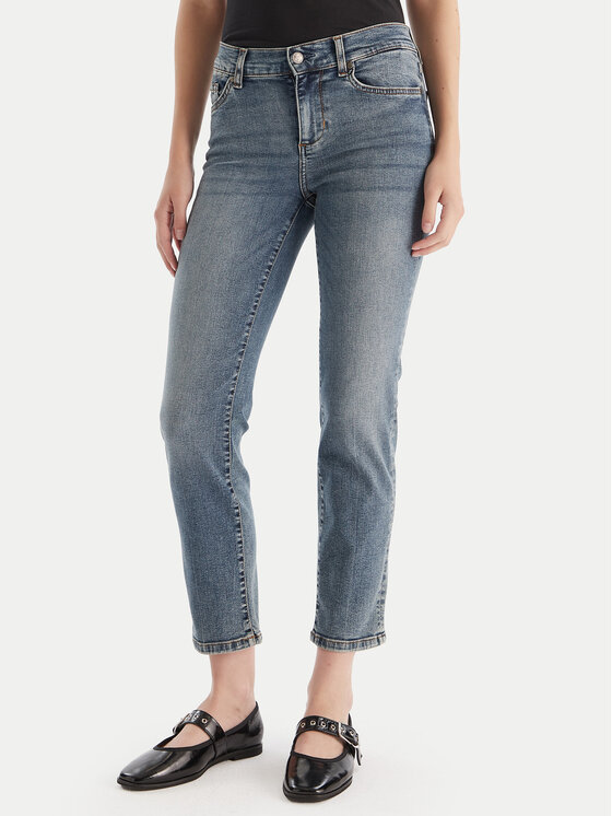 Liu Jo Jeansy UF5066 DS615 Niebieski Authentic Slim Fit