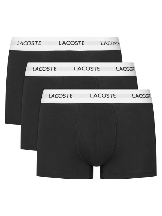 Lacoste Komplet bokserek 5H5150 Czarny