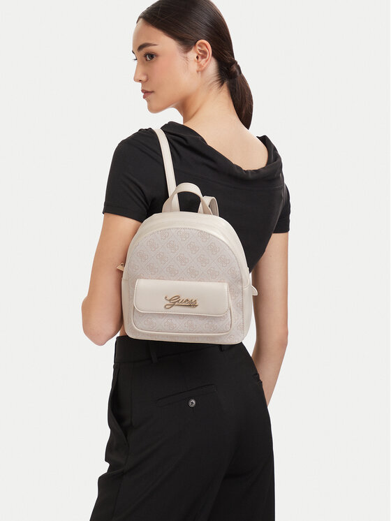 Guess Plecak J6YZ03 W2508 Kremowy