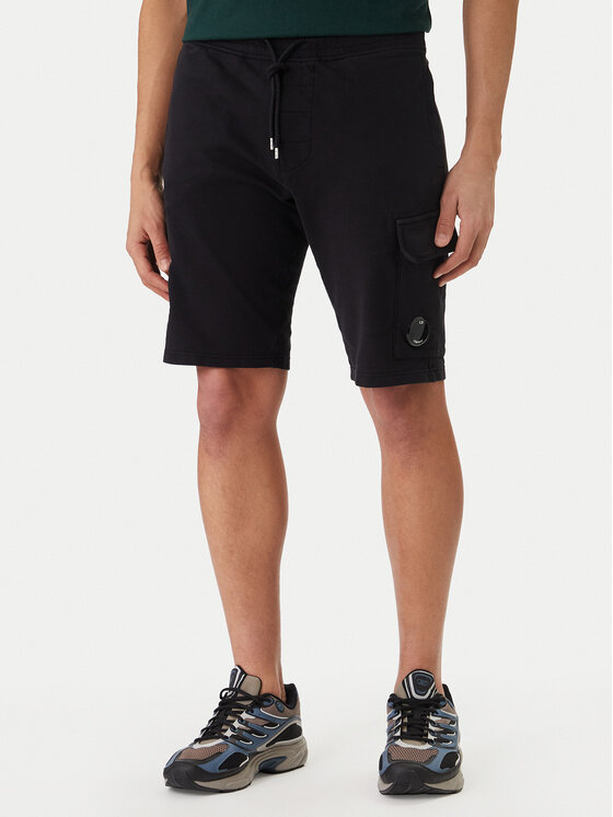 C.P. Company Szorty sportowe RCCMSB704A002246G Czarny Regular Fit