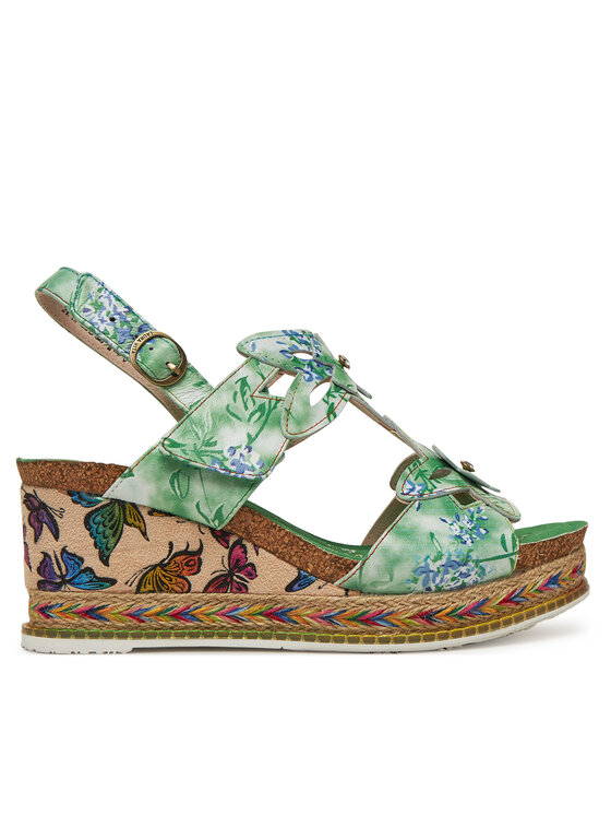 Laura Vita Espadryle Hacdeo 21 Zielony