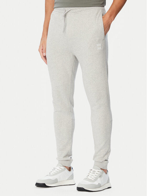BOSS Spodnie dresowe Sestart 50509303 Szary Regular Fit
