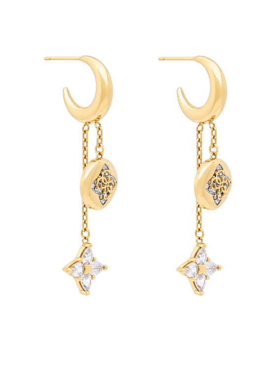 Guess Kolczyki JUBE06 471JW Złoty