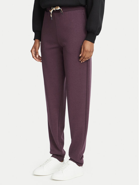 BOSS Spodnie dresowe Cp Stripe 50524759 Fioletowy Regular Fit