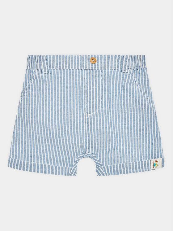 United Colors Of Benetton Szorty materiałowe 47PQA900A Niebieski Regular Fit