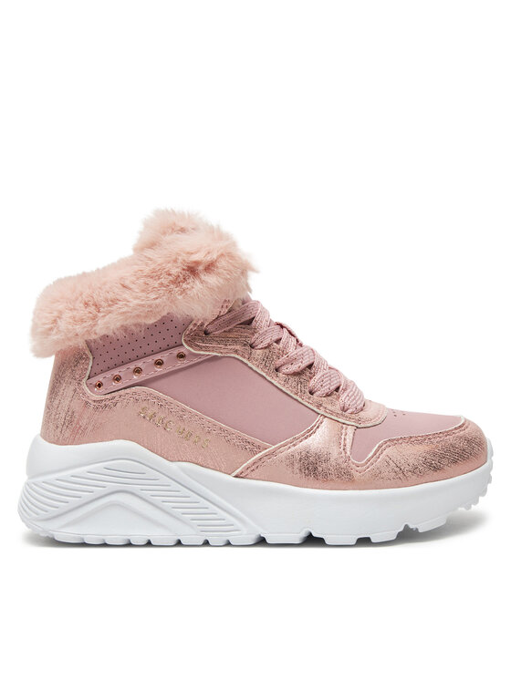 Skechers Trzewiki 310396L/MVE Różowy