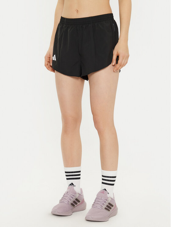 adidas Szorty sportowe IN8707 Czarny Regular Fit